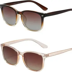 Classic Square Polarized Sunglasses for Men & Women – Retro Minimalist Unisex Shades with HD UV400 Protection, Lightweight Comfort Fit for Driving, Fishing, Travel & Everyday Wear