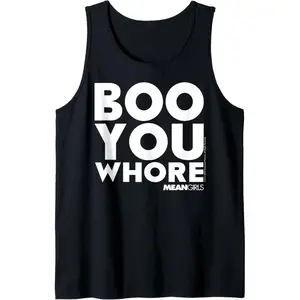 Mean Girls Themed Sleeveless Cotton Sporty Sports Top - Soft Cotton, Second Skin Feel, Classic Cut, Breathable Fabric for Casual Wear, Sporty Sports Tops
