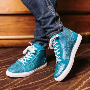Strass Rhinestone High-Top Sneakers
