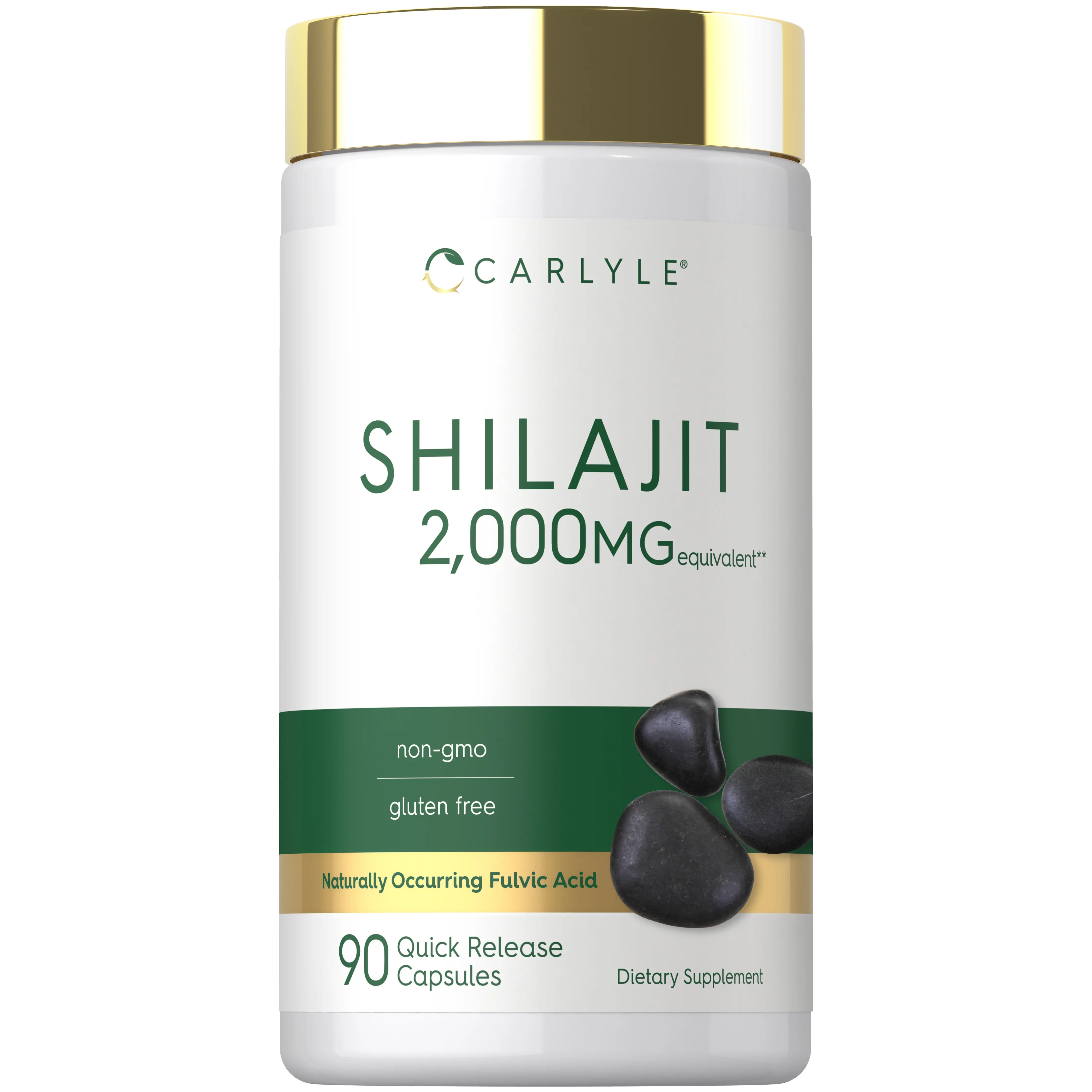 Carlyle Shilajit Capsules | 2000mg | 90 Count | Non-GMO and Gluten Free Supplement Carlyle Shilajit Capsules | 2000mg | 90 Count | Non-GMO and Gluten Free Supplement