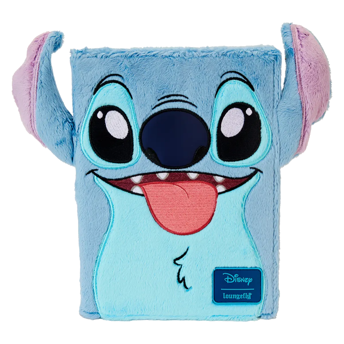 Stitch Plush Sherpa Cosplay Refillable Stationery Journal
