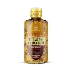 Liquid Turmeric Curcumin w/ Bioperine by Tropical Oasis - 1650mg Maximum Strength Supplement with Black Pepper & Vitamin C Healthcare