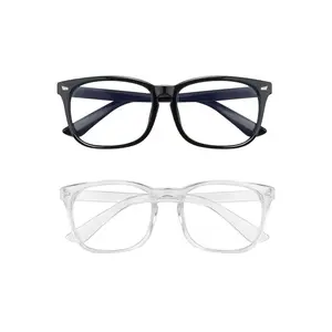 [Classic Vintage]Computer gaming Blu-ray Blocking Glasses for Men&Women, Lightweight Eye-Glasses For Parties,Gaming/TV/Phones