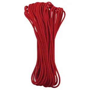 212 MAIN Nylon Fiber Paracord - Red, 100 ft. - Strong Outdoor Tent Ties for Sports & Fishing Leisure Equipment