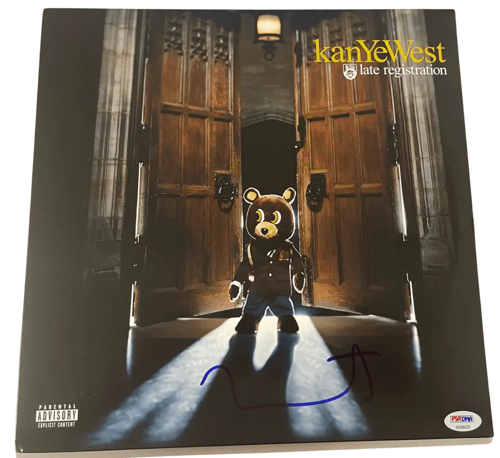 Kanye West Authentic Autographed Vinyl Record