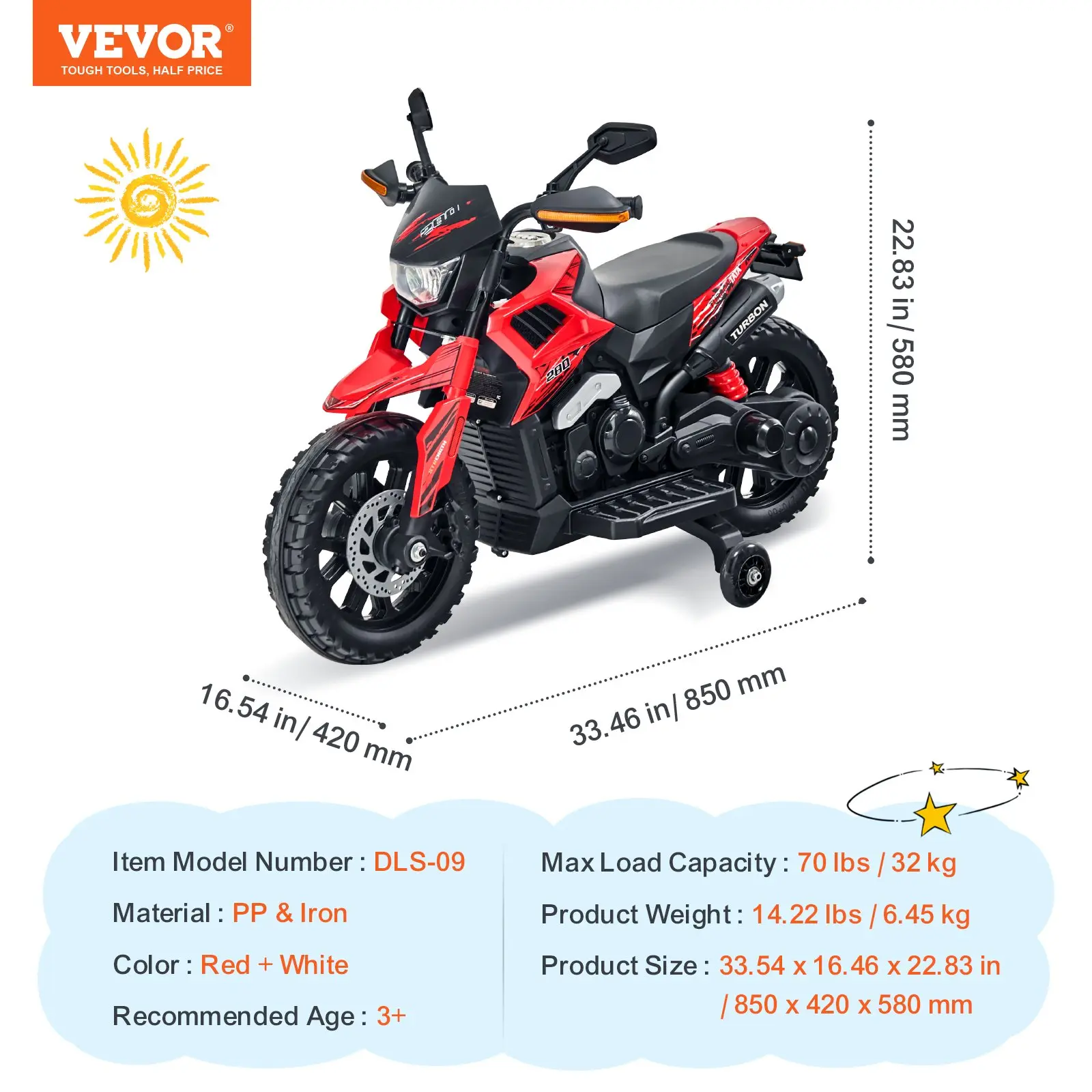 12V Electric Motorbike 
