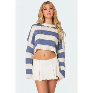 Ozzy Cropped Knitted Sweater