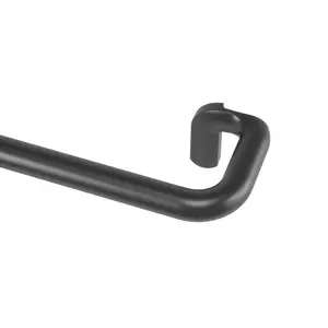 Umbra Twilight Blackout Curtain Rod  - Modern Design, Matte Finish, Durable Metal, 22 lbs Capacity, Adjustable Brackets, Room Darkening Solution - Parts