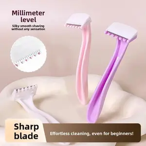 3PCS Lip hair shaving tool, lip hair removal razor, bikini hair removal razor, women's underarm hair removal razor