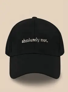 Letters & Heart & Bowknot Embroidered Baseball Cap, Casual Sportive Adjustable Baseball Cap, Street Style Dad Hat, Summer