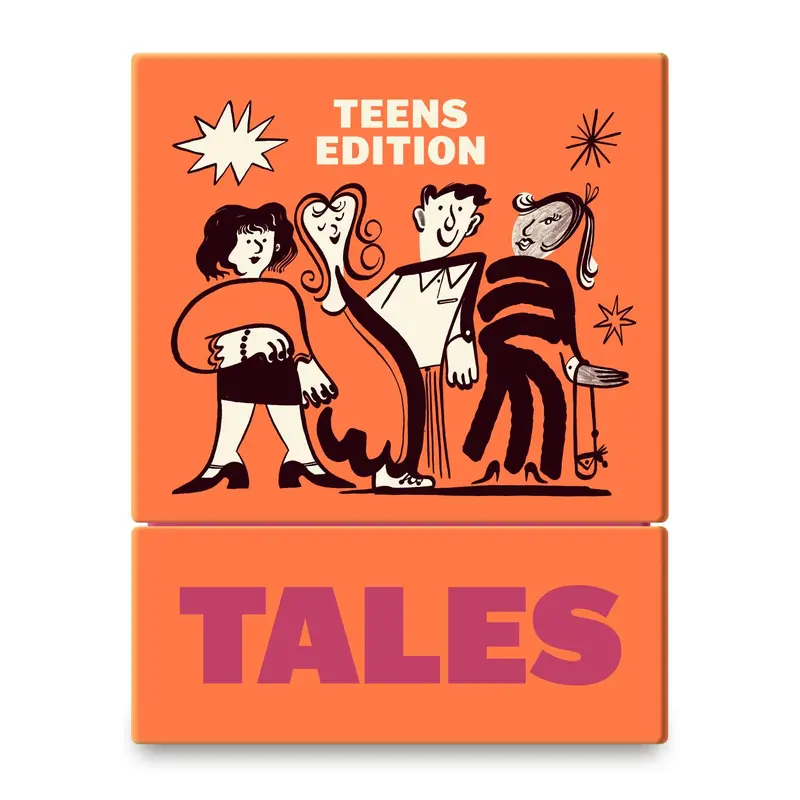 TALES Teens Edition Card Game – Viral Conversation Starter Card Games for Confidence, Emotional Growth & Stronger Family Communication Premium Quality Cards