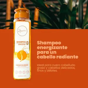 Shampoo Con Ginseng Anyeluz - Haircare Conditioner para el crecimiento del cabello - Cleansing, Cleanser