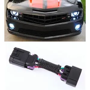 DRL Adapter for 2010-2013 Chevrolet Camaro DRL + Headlights + Halos Harness Plug and Play Adapter Kit, Gain Control of Your Daytime Running (Fog) Lights!