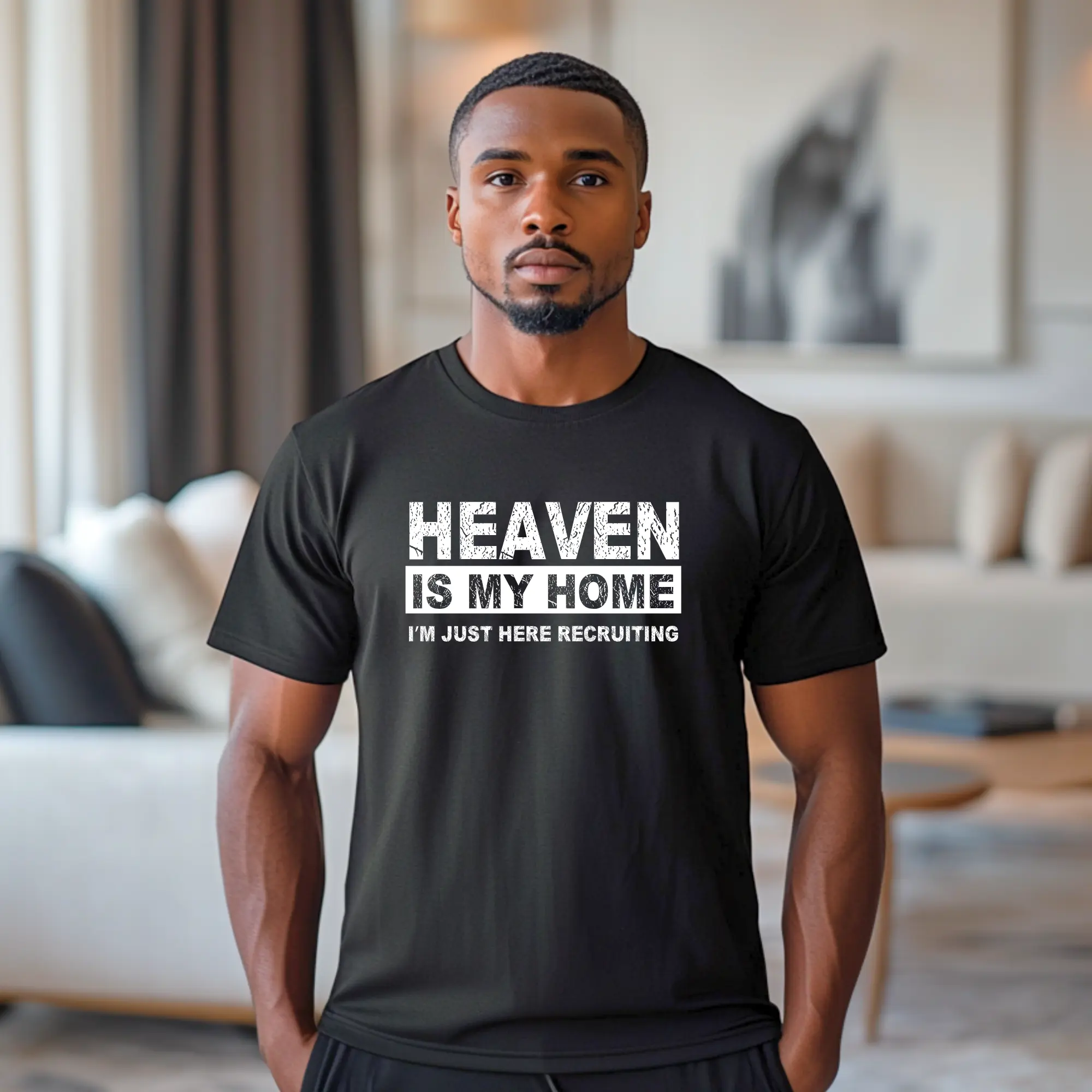 Heaven Is My Home- Screen Print Transfer
