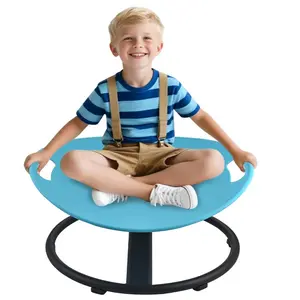 Circular Rotating Sensory Integration Training Chair Seater, Ideal for Balance & Coordination, Perfect for Children & Teenagers Growth