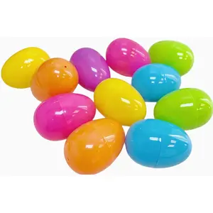 50 Pcs Bright Plastic Neon Miniature Capsule Toys Assortment, Ideal for Egg Hunt, Surprise Gifting, Easter Kids’ Presents, Kids Easter Gifts