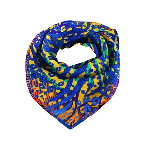 Sanaa Tribal Luxe Scarf 33" x 33"