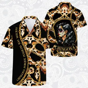 Chingona Porque Pendejas Hay Muchas - Hispanic Heritage Personalized Custom Hawaiian Shirt, All Over Print - Gift For Mom, Girlfriend, Mexican Culture Enthusiasts