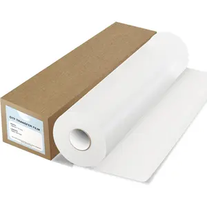 DTF Transfer Film Roll, 13" X 328ft DTF Film for Sublimation or DTF Inkjet Printer, Direct to Film PET Transfer Paper for T Shirts and  Fabrics (Double Sided Matte)