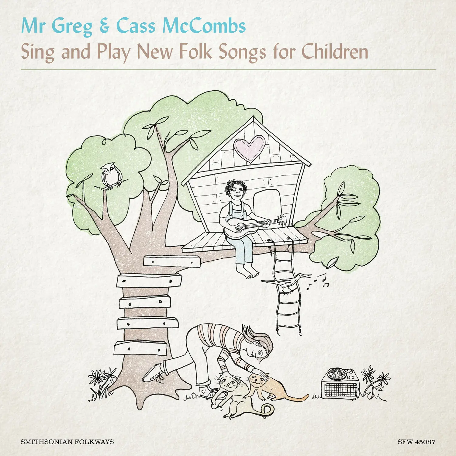 Mr. Greg & Cass McCombs - Mr. Greg & Cass McCombs Sing & Play New Folk Songs for Children  [COMPACT DISC - CD]