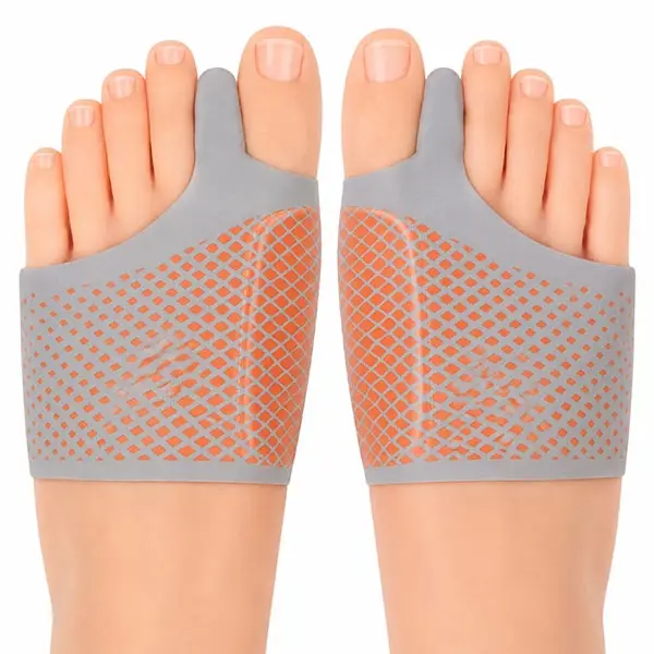 Tech Love Right Foot Bunion Corrector & Toe Separator - Adjustable Supportive Sleeve, Breathable Fabric, Reusable Washable, Natural Spacing, Daily Wear Nail Care Toe Alignment Manicure Tool