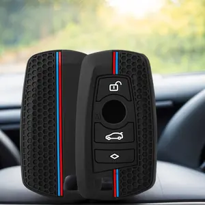 Silicone Car Key Case Cover Key Bag Car Key Protector For Bmw F20 F30 G20 f31 F34 F10 G30 F11 X3 F25 X4 I3 M3 M4 1 3 5 Series Accessories Car Key Accessory