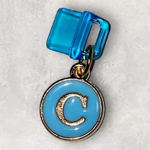 Name Initial Kindle Charm - Phone Charm - USB Charm - Bookish Merch - Dust Plug - Phone Accessories for Smartphones - Cellphone