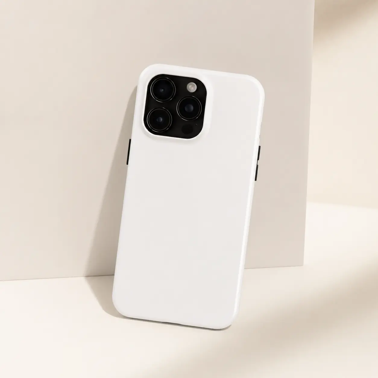 Minimalist Matte Phone Case Slim Protective Cover Shock Absorbent Everyday Case Customizable Hard Shell Clean Modern Style Gift