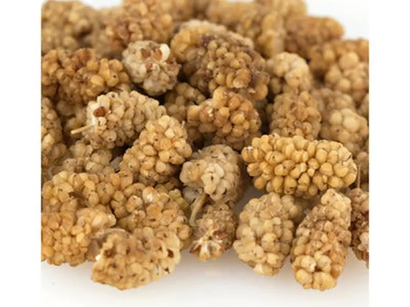 Organic Dried White Mulberries Organic Dried White Mulberries