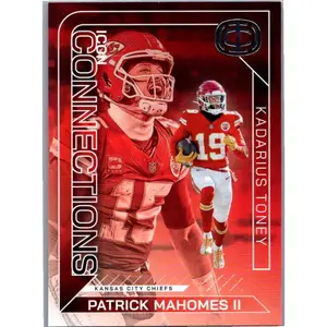 2025 Panini Icon Collection Mahomes - Icon Connections #IC13 Kadarius Toney