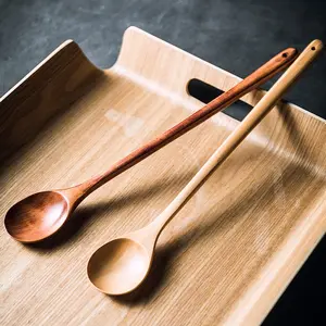 Essential Kitchen Tool! Long Handle Heat Resistant for Cooking Rice/potato Stew/soup Pot Use, Versatile Cooking Tool, Multi-Purpose Design, Wooden Cooking Tools, Utensils
