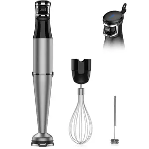 Immersion Blender Handheld 1100w 3 In 1 Corded Stick Hand Blenders For Kitchen With Trigger Speed Control  Whisk Milk Frother Attachemnts Emulsifier Soup Smoothie Puree