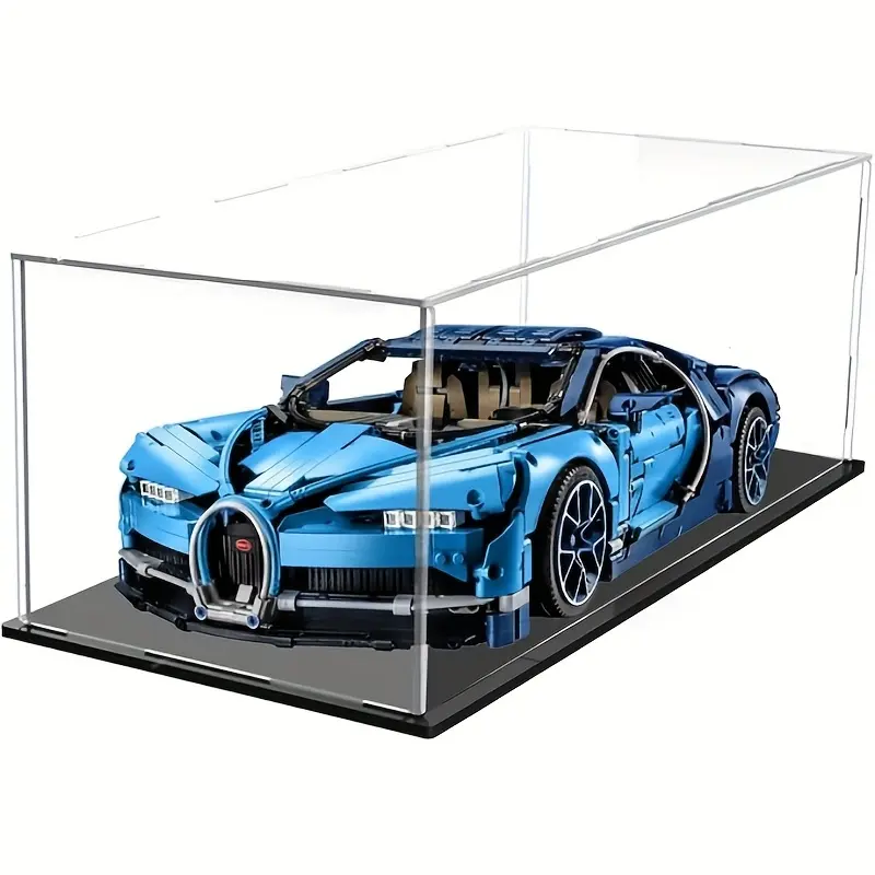 Transparent Acrylic Display Box, Collectible Box, 11.81 Inch Length, Multiple Sizes Available, Dustproof Plastic Case with Matte Base, Dustproof Storage Box, Display Container