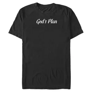 Men's Lost Gods Gods Plan Quote T-Shirt