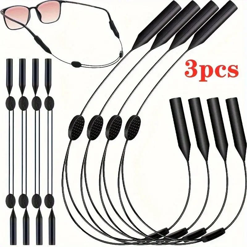 Sports Glasses Strap Set, Reliable Anti-Loss Strap for Modern Sports Eyewear - Durable, Stylish