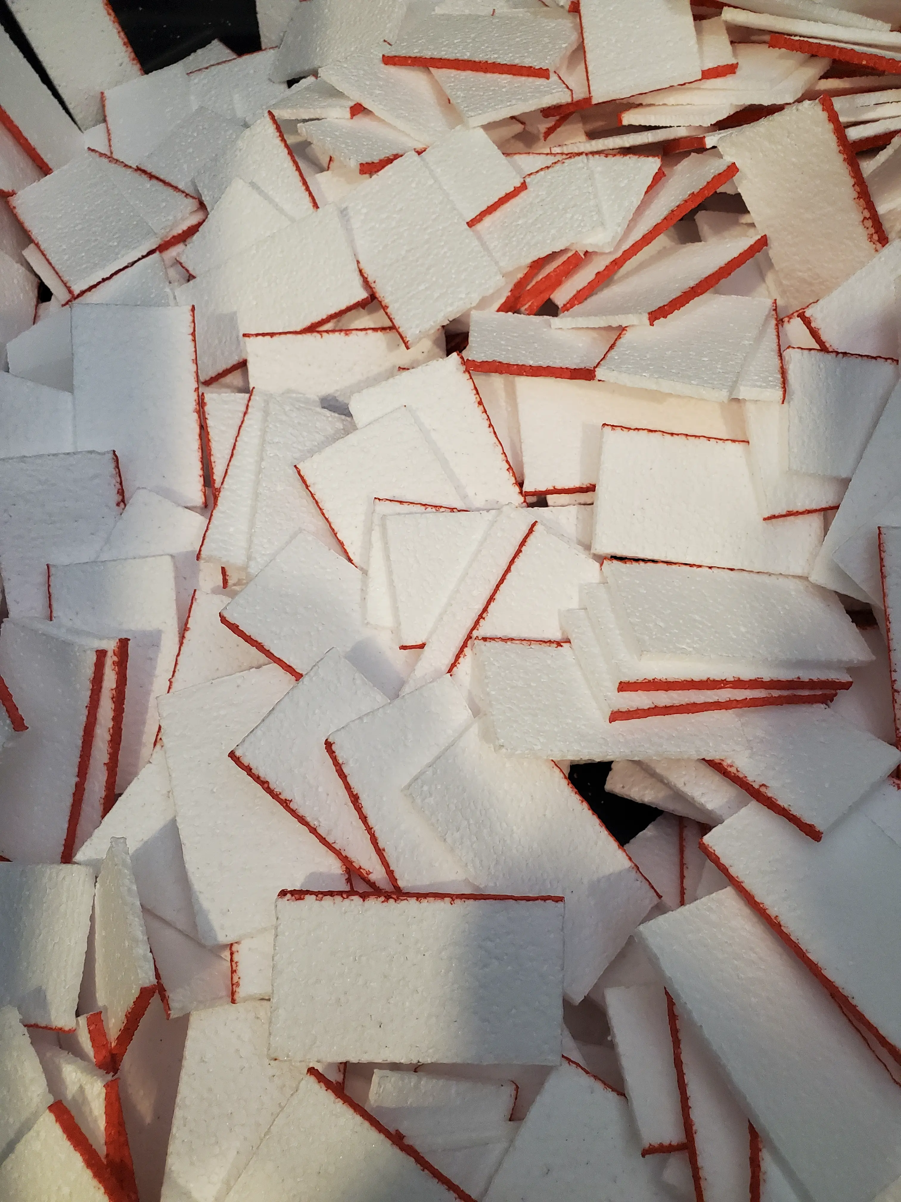 Built With Foam 1/8 Red Shim Refill Bag - 232 Shims per bag