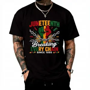 Breaking Every Chain Since 1865 Women Men Freedom T-Shirt