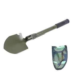 Multifunctional Folding Shovel with Pickaxe and Spade, Portable Flower Planting Shovel, Outdoor Adventure Equipment, Beach Snow Shovel, Gardening Shovel, Camping Shovel, Tool