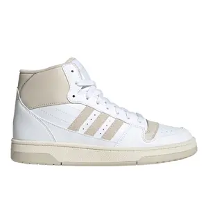adidas Womens Break Start High Lace Up Sneakers Shoes Casual - White