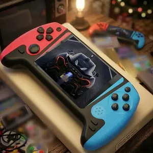 New Q21 Handheld Game Console, Retro Large Screen Design, Smooth Joystick Button Operation, Perfect for Nostalgic Gamers, Family, Friends