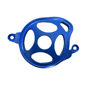 CNC Aluminum Motor Cover for Surron Light Bee X S, Engine Case Saver Cover for Segway X160 X260 for E RIDE PRO SS Sprocket Cover Off-Road Motorcycle SURRON Parts, Ventilated Engine Case Guard