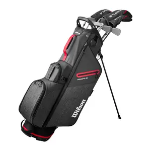 NEW WILSON MENS 11-PIECE PROFILE COMPLETE STAND BAG BOX SET 25