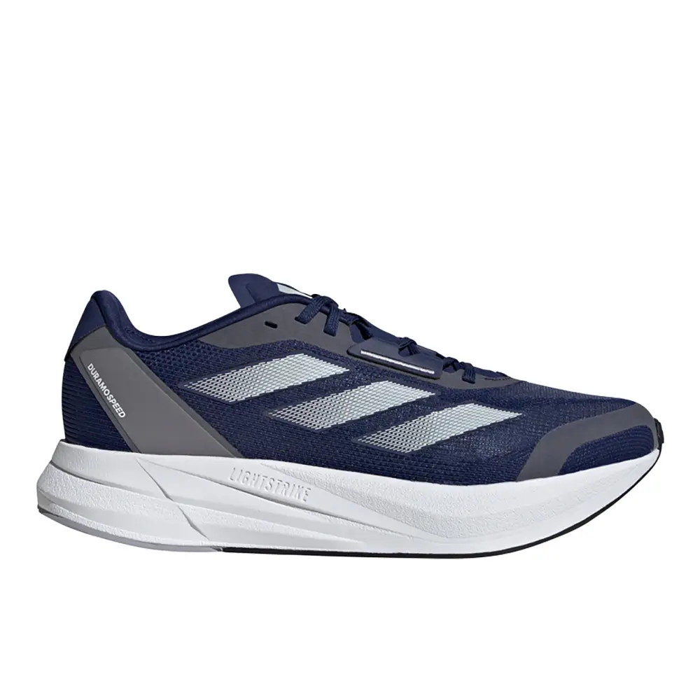 adidas Mens Duramo Speed Running Sneakers Shoes - Blue adidas Mens Duramo Speed Running Sneakers Shoes - Blue
