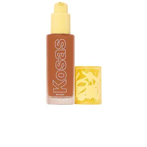 Kosas Revealer Skin Improving Foundation SPF 25 in Deep Warm 370