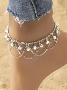 Women's Elegant Bells & Chain Design Anklet, Fashionable Body Jewelry for Party, Daily Clothing Decor, Trendy All-match & Exquisite Jewelry for Birthday Gift, Trendy Jewellery Accessories, Versatile Accessory