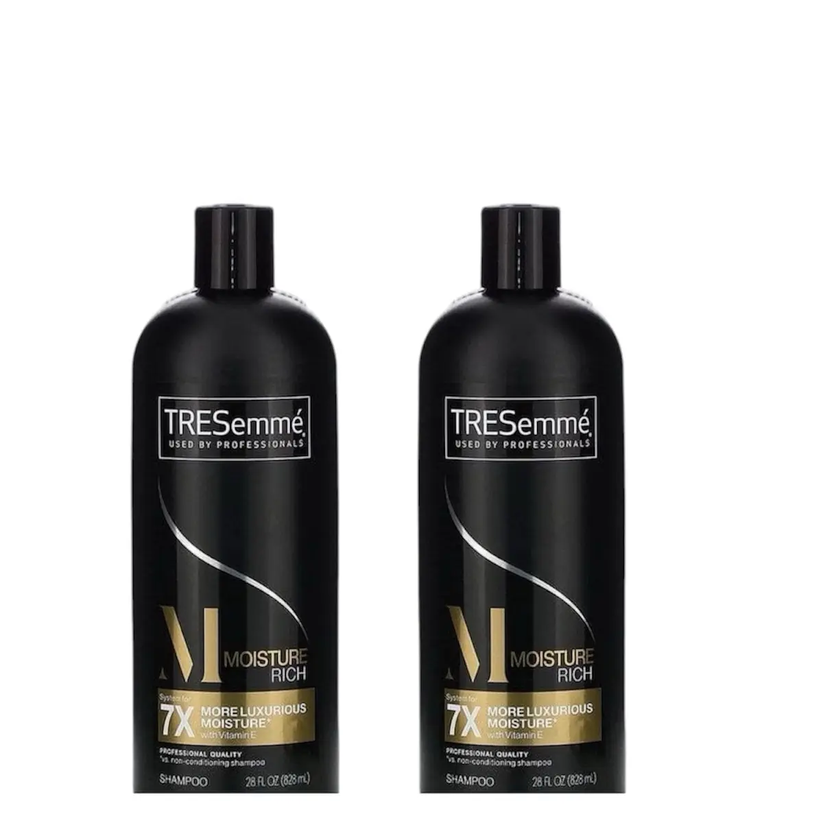 Tresemme Moisture Rich Anti-Frizz Shampoo, Pack of 2, 28 fl oz - Haircare Product with Complementary Conditioner