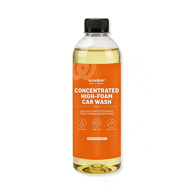 Car Wash Shampoo, 500ml Concentrate Formula - Dirt Lift, Ready-to-Use Solution for Automotive Routine Wash & Paint Care Maintenance