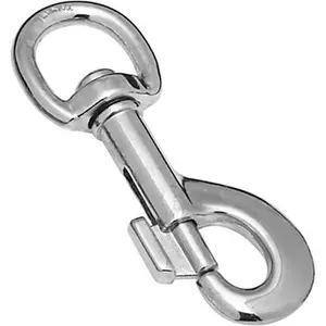 Stanley National Hardware N222-596 0.63 x 3.5 in. Nickel Bolt Snaps