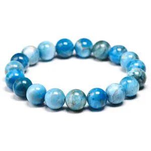 Blue Apatite Bracelet - Creativity,Communication,Confidence
