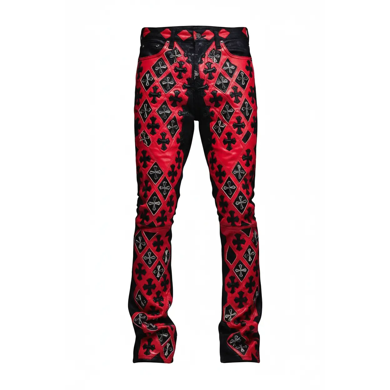 GUAPI CRIMSON RELIC WAXED DENIM JEANS